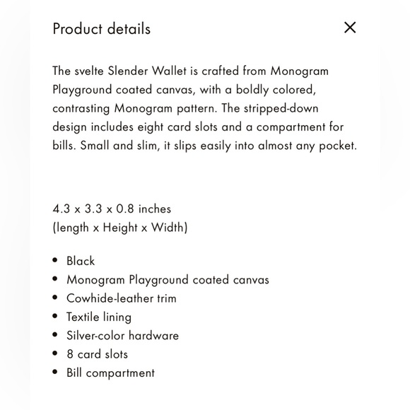 Auth BN Louis Vuitton Blue Monogram Playground Slender Wallet - BNIB - Picture 10 of 10